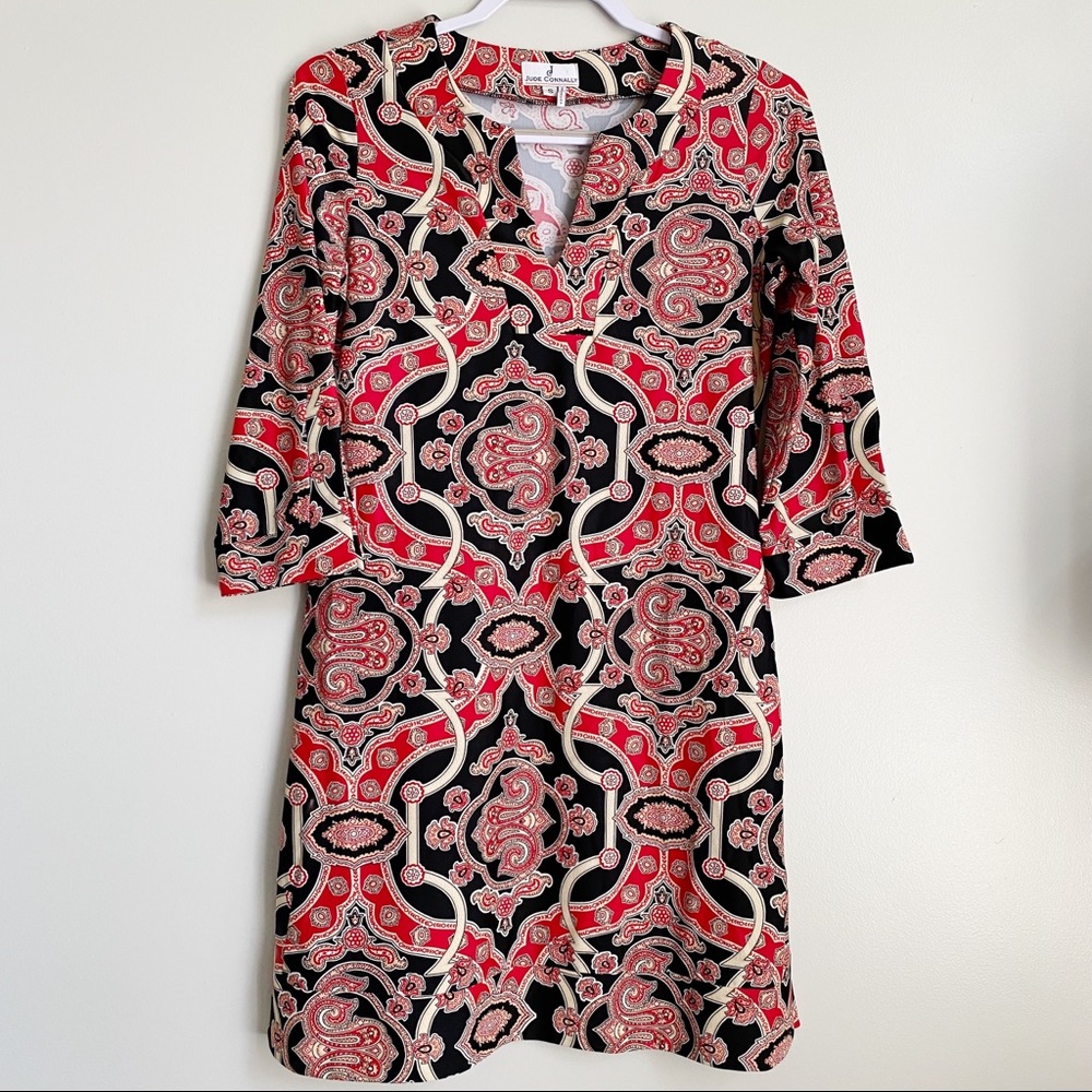 Jude Connally Megan Architecture Dress, Size Small